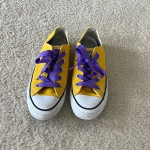 Converse all star yellow LSU